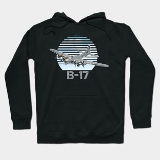 B17 Flying Fortress Bomber Pilot Gift Battle of Britain Hoodie